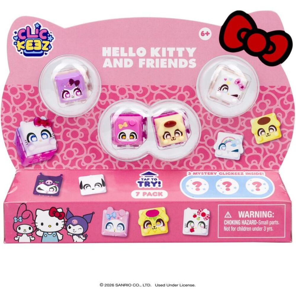 Clickeez: Hello Kitty & Friends 7-Pack  COLLECTIBLES